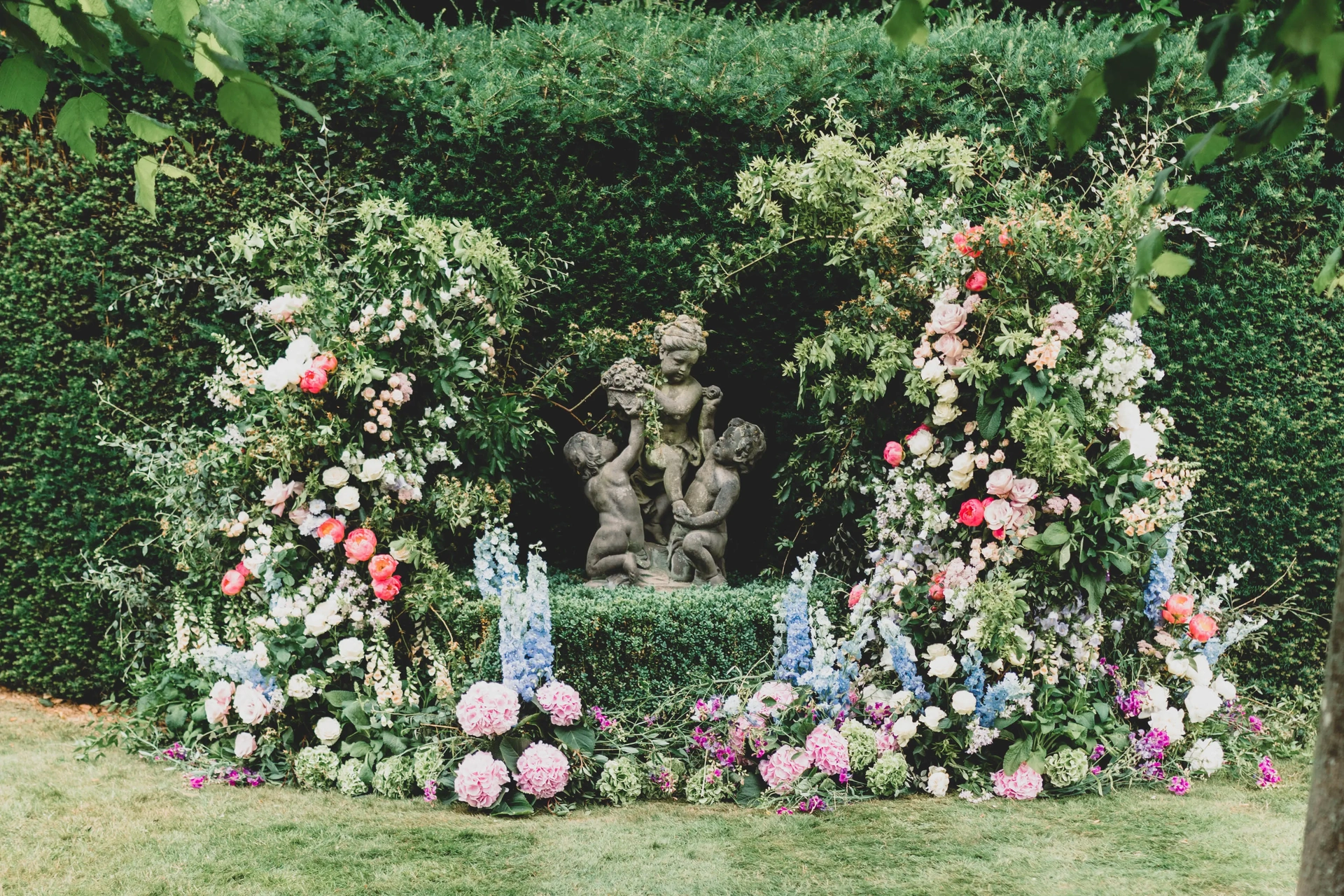 Whimsical English garden wedding 1