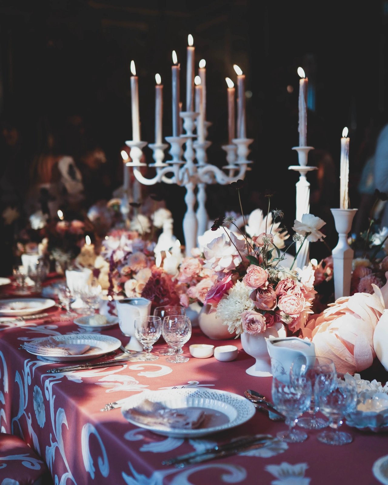 Plaster moldings inspired end of summer luncheon with the Lanesborough Hotel and Ruth Kaye Designs