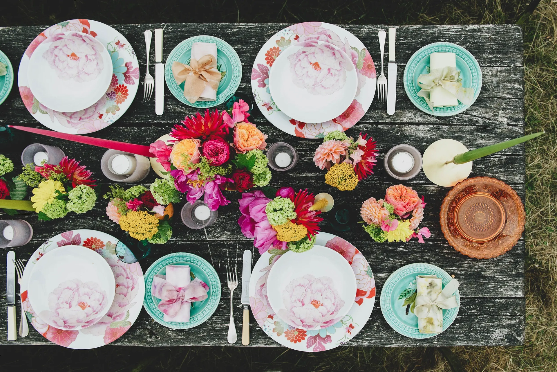 Naturally dyed napkins and fabrics for Wild at Heart 7